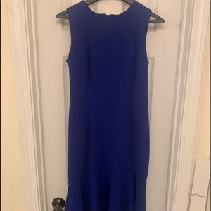 COPY - Calvin Klein royal blue high low dress